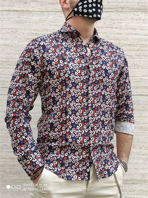 camicia.a fiori rossi grandi uomo dolce gabbana|Camicie Uomo: eleganti, particolari .